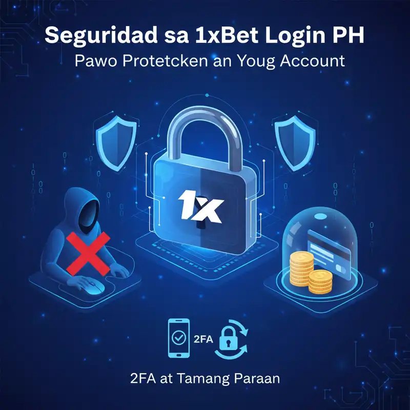 Seguridad sa 1xBet Login PH at Account Protection